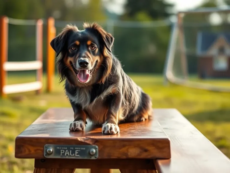 Agility Pause Table Dog Training
