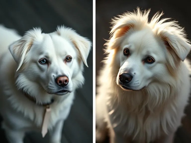 Albino Dogs Vs White Dogs