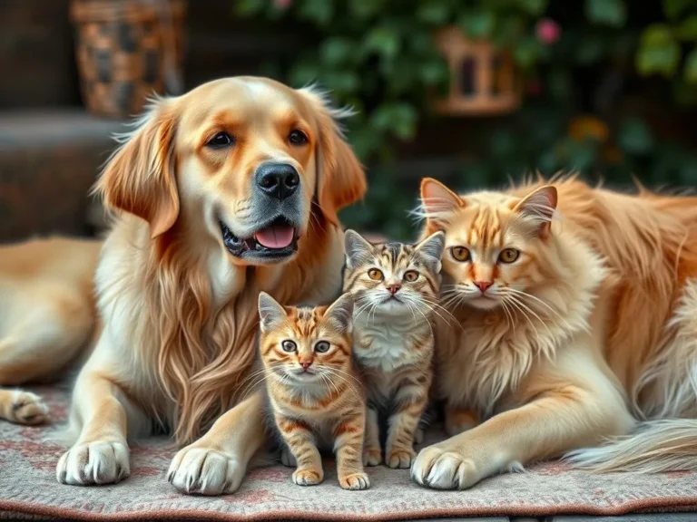 Are Golden Retrievers Good With Cats