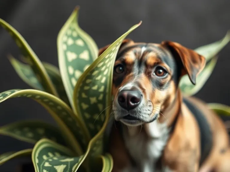 Are Snake Plants Toxic To Dogs