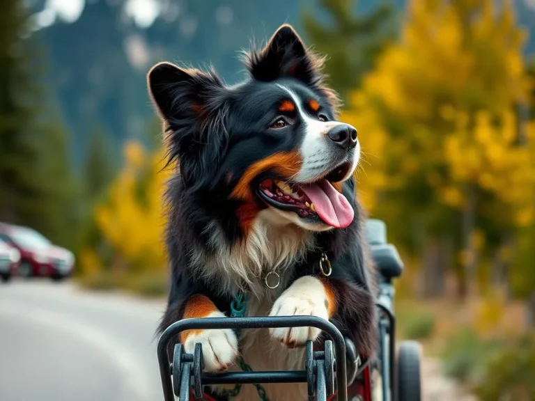 Bernese Mountain Dog Carting