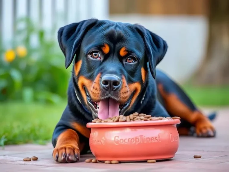 Best Dog Food For Rottweilers