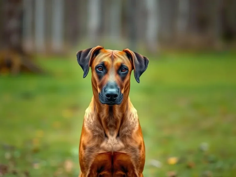 Best Dog Foods For Rhodesian Ridgebacks