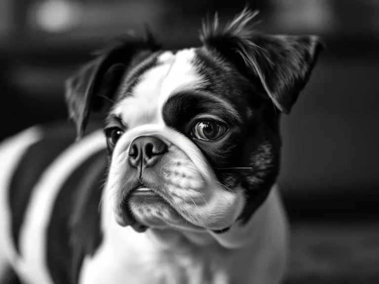 Black And White Shih Tzu