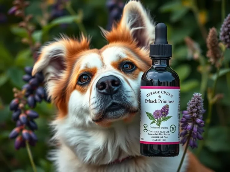 Black Currant Evening Primrose And Borage Oils For Dogs