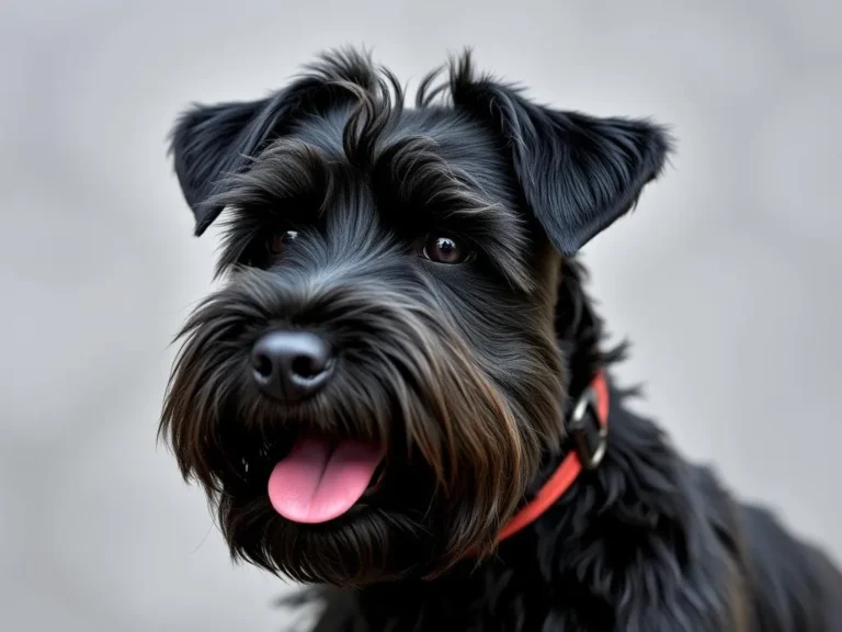 Black Miniature Schnauzer