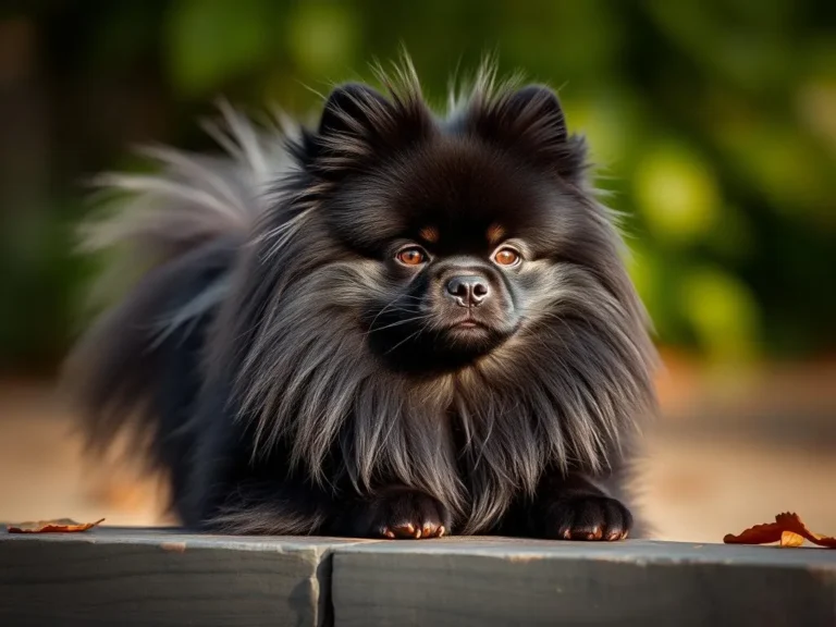 Black Pomeranian