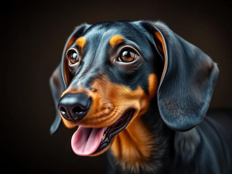 Blue Dachshund