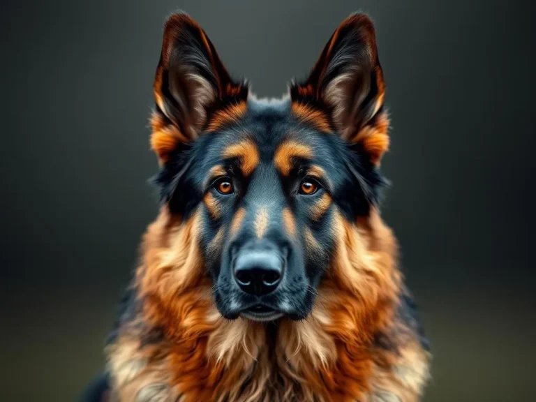 Blue German Shepherd