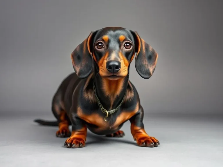Brindle Dachshund