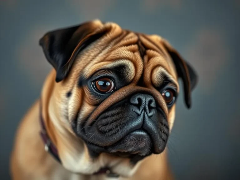 Brown Chocolate Pug