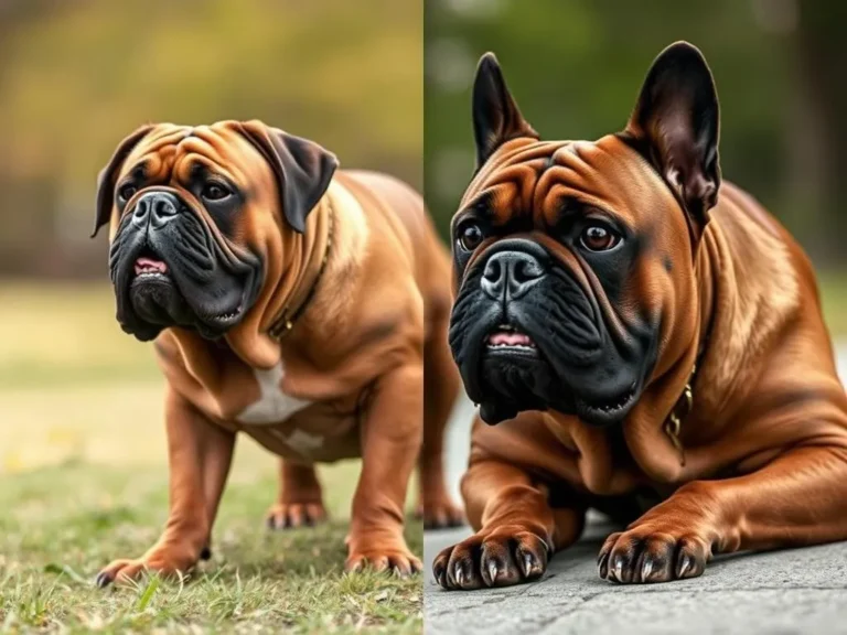 Bullmastiff Vs French Mastiff
