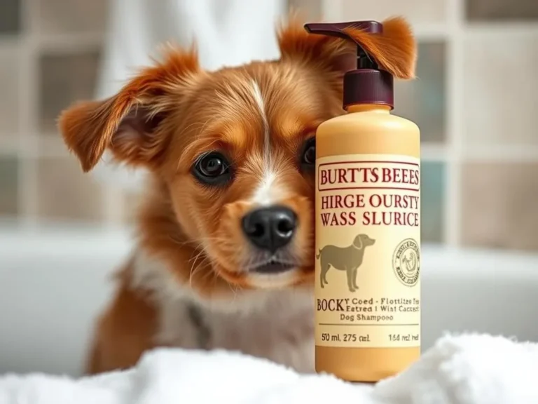Burts Bees Dog Shampoo Review