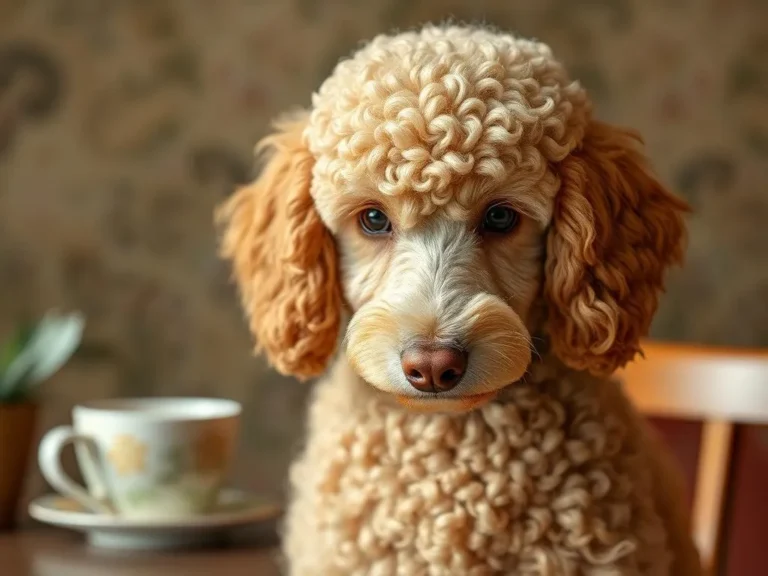Cafe Au Lait Poodle