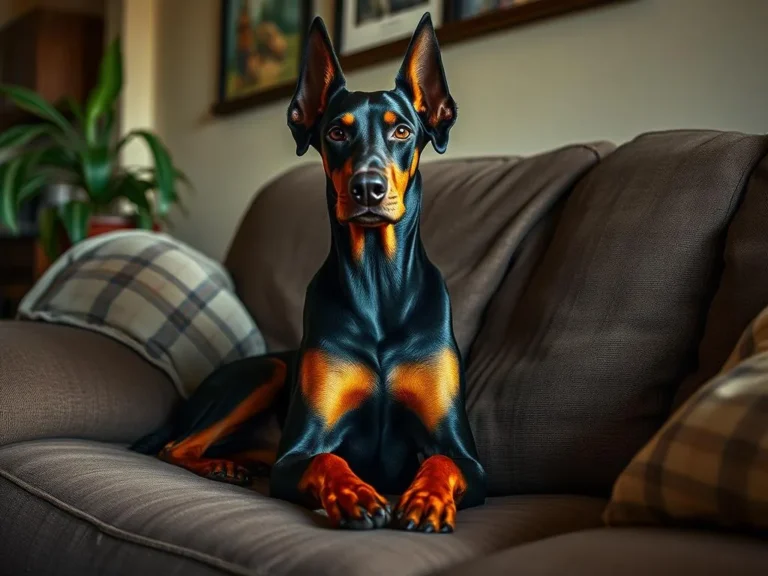 Can Dobermans Be Left Alone At Home
