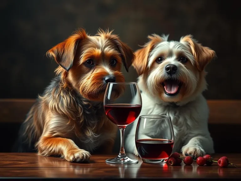 Can Dogs Drink Wine