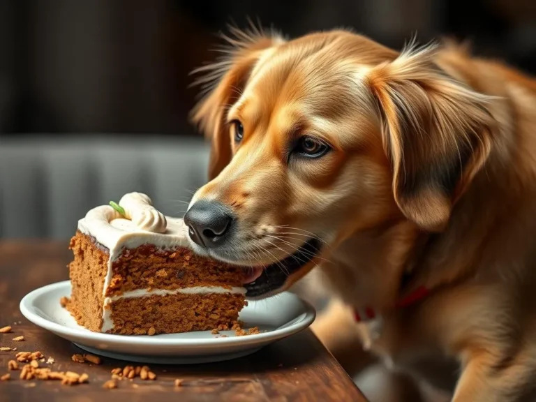 Can Dogs Eat Carrot Cake