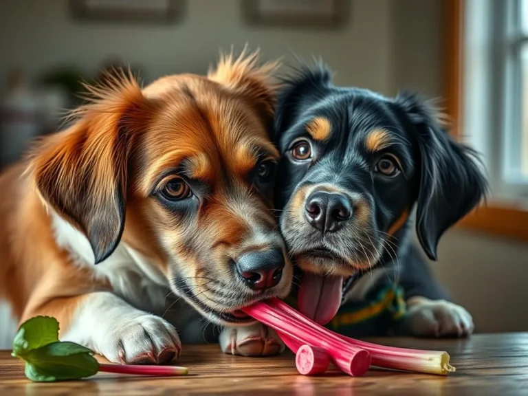 Can Dogs Eat Rhubarb