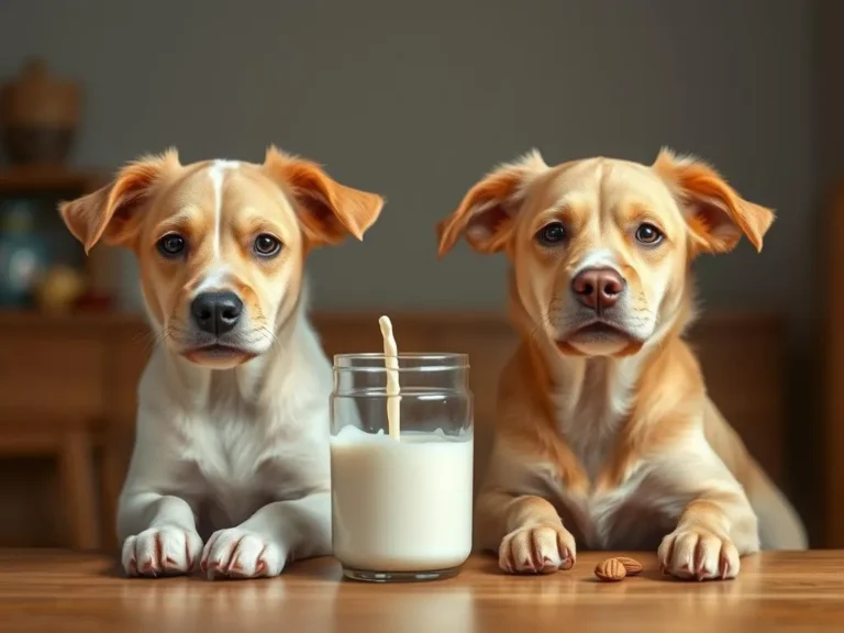 Can Dogs Have Almond Milk