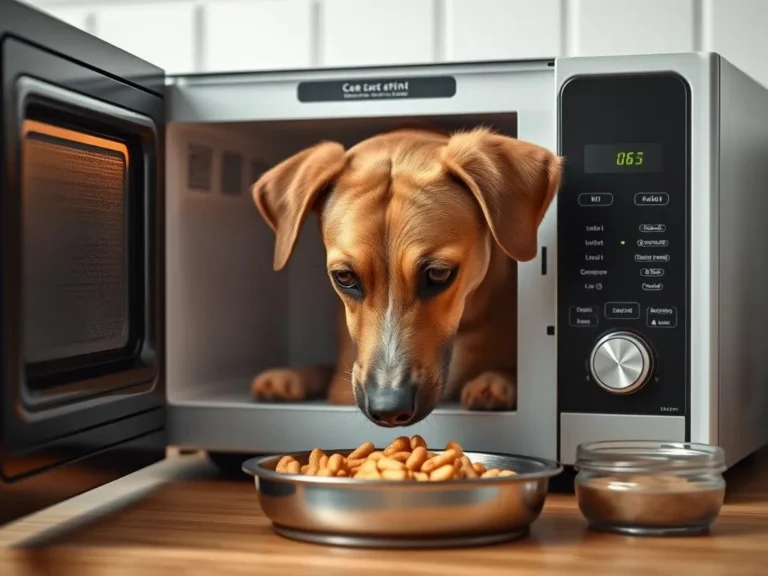 Can You Microwave Dog Food