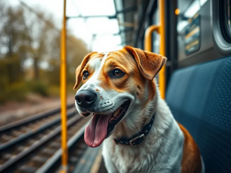 Can You Take A Dog On A Train