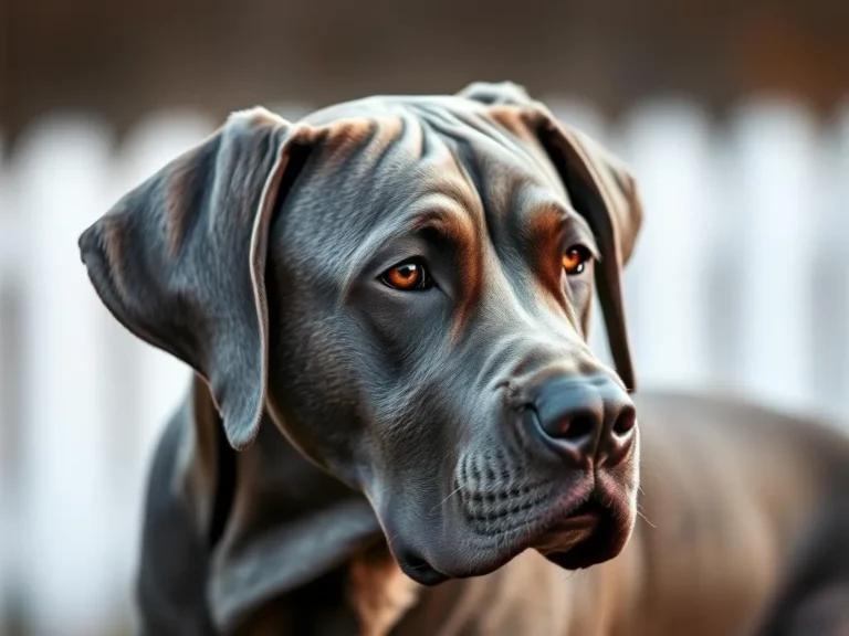 Cane Corso Weimaraner Mix