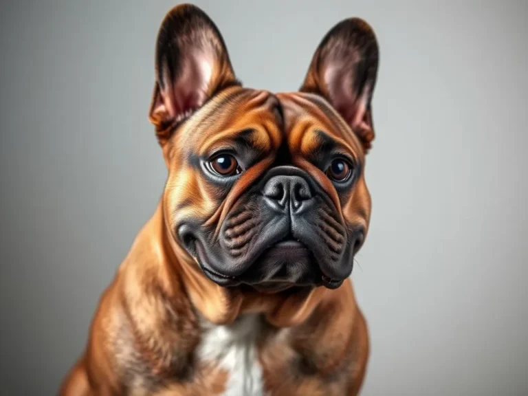 Chocolate French Bulldog