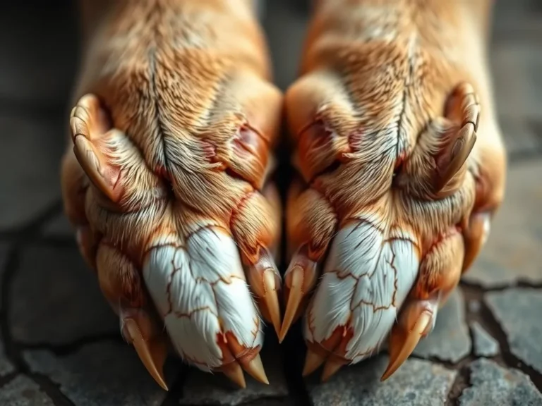 Cracked Dog Paws