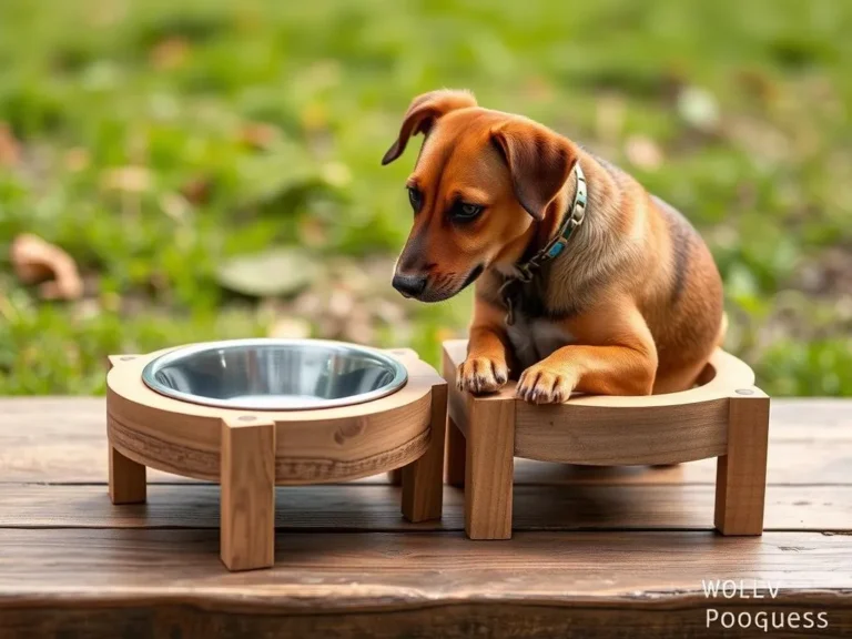 Diy Dog Bowl Stands