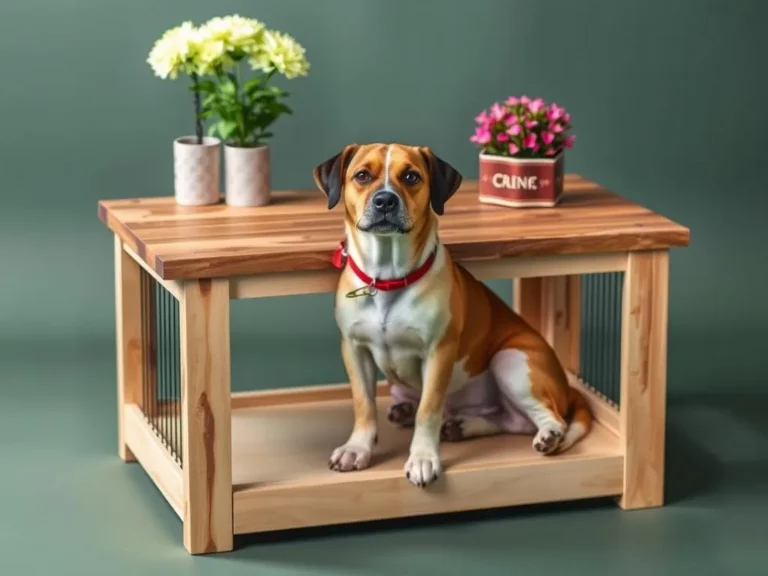 Diy Dog Crate Tables