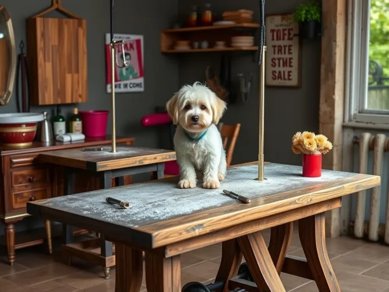 Diy Dog Grooming Tables