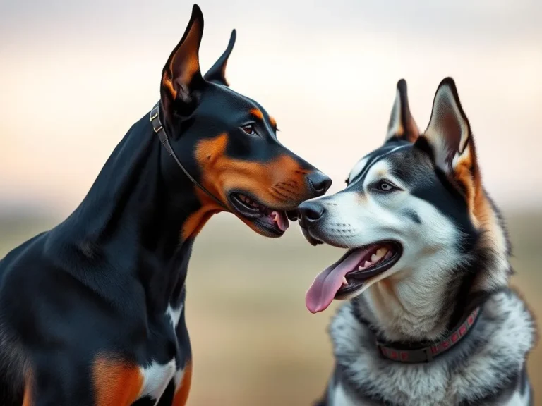 Doberman Vs Husky