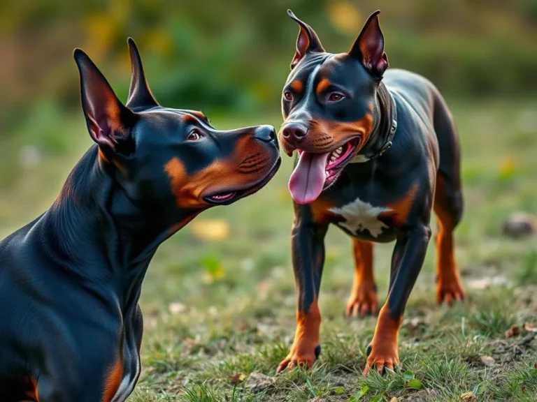 Doberman Vs Pitbull