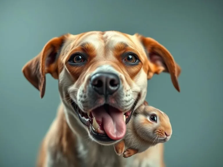 Dog Ate A Rabbit