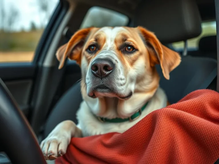 Dog Car Sickness Natural Remedy