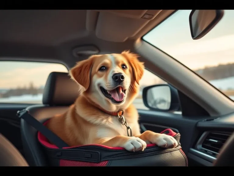 Dog Car Travel