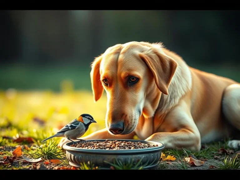 Dog Keeps Eating Birdseed