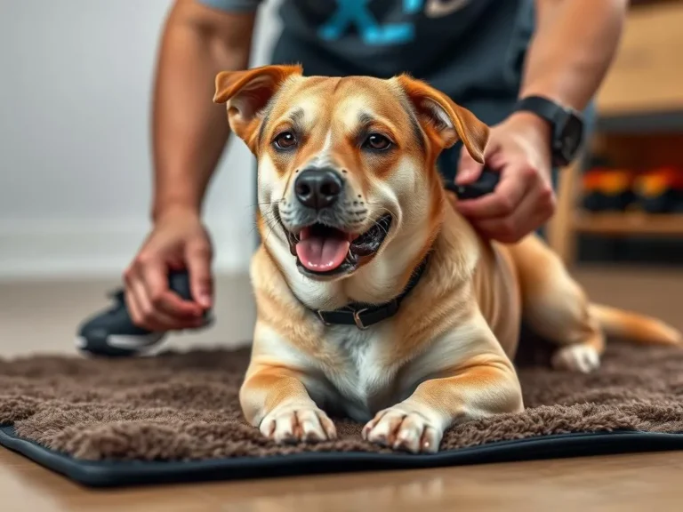 Dog Mat Training