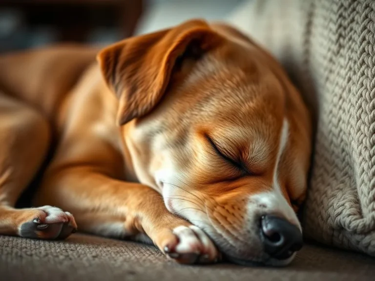 Dog Sleeping Positions