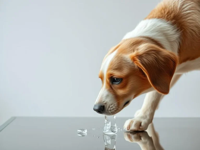 Dog Stepped On Glass