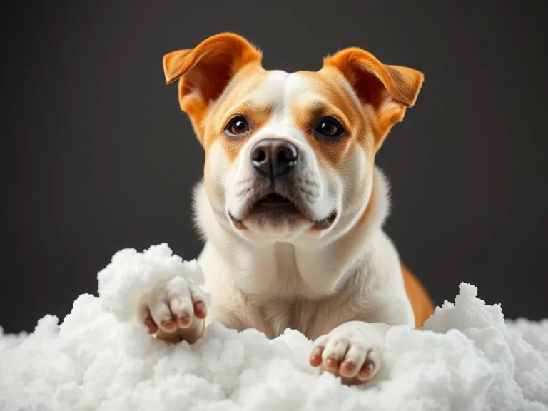 Dog Throwing Up White Foam