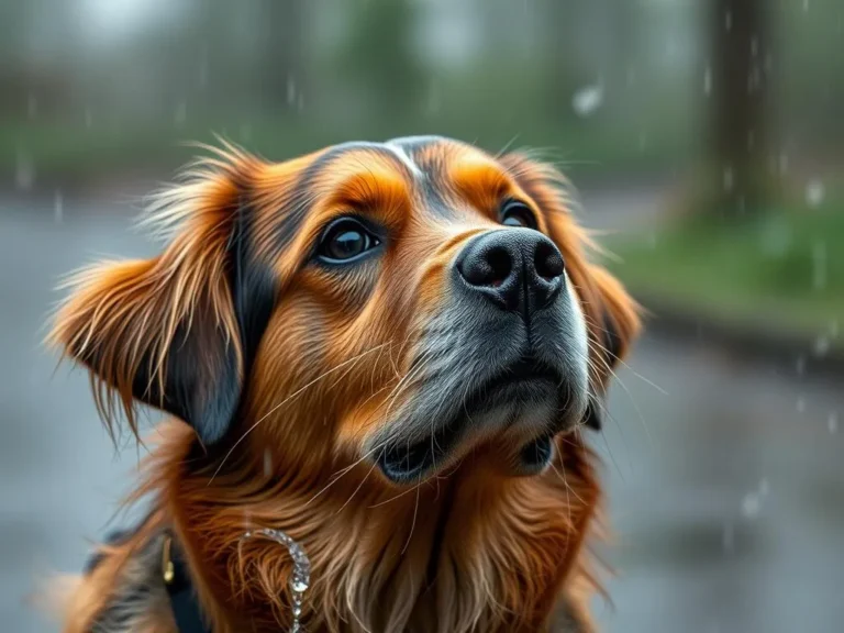 Dog Wont Pee In Rain