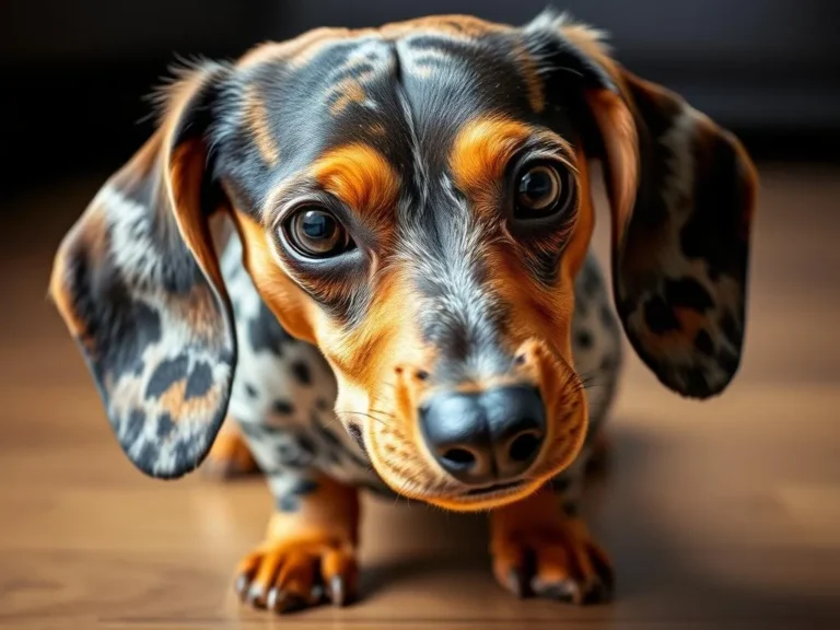 Double Dapple Dachshund