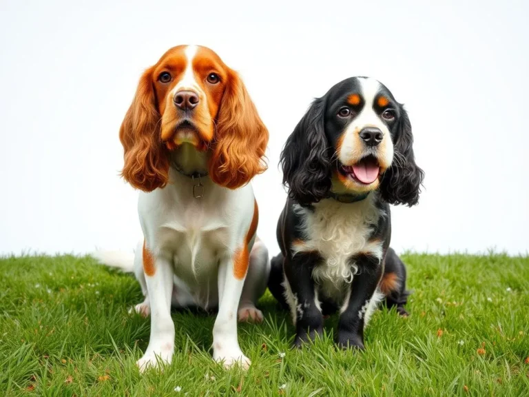 English Vs American Cocker Spaniel