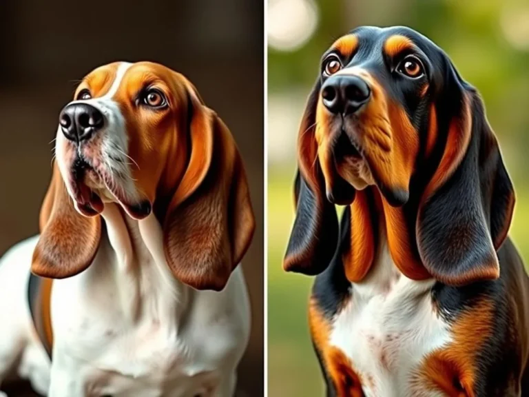 European Vs American Basset Hound