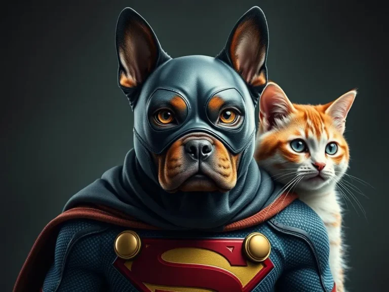 Famous Superheroes Inspired By Dogs And Cats