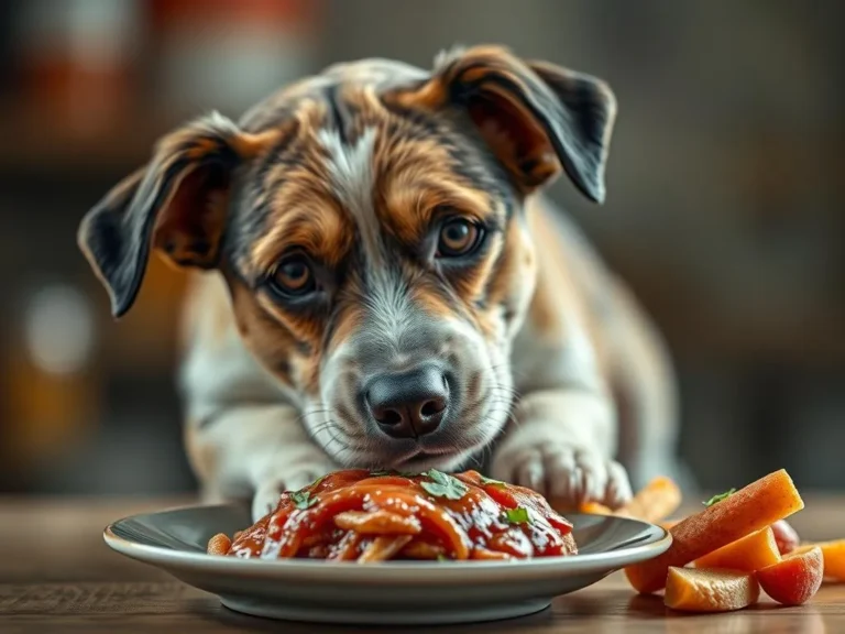 Food Obsessed Dog