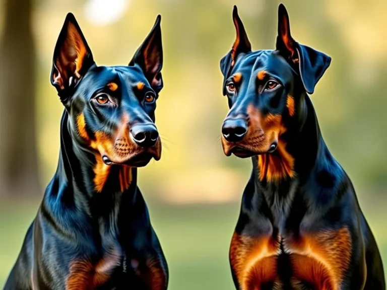 German Pinscher Vs Doberman