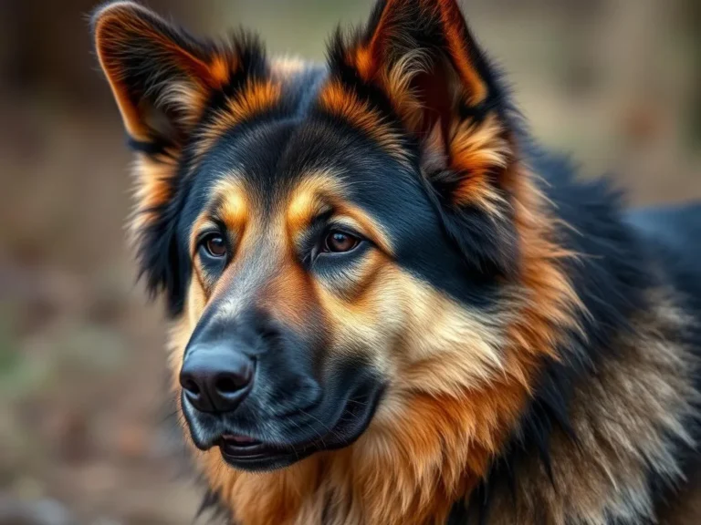 German Shepherd Chow Mix