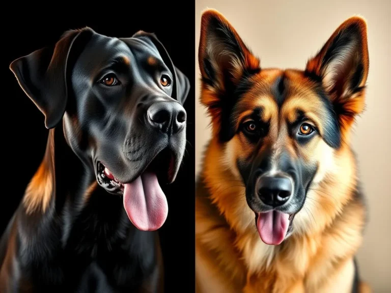 Great Dane Vs German Shepherd